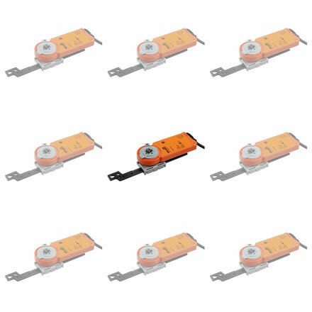 CH24-SR-R100.2 - Belimo Lineaire aandrijving, 125 N, AC/DC 24 V, 2...10 V, 380 s, Slag 100 mm, IP54, Multiverpakking 20 stuks