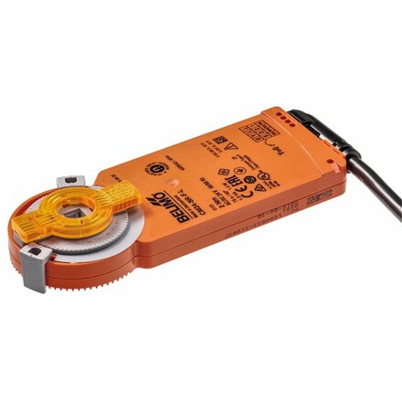 CM24-SR-F-L - Belimo Roterende aandrijving, 2 Nm, AC/DC 24 V, 2...10 V, 75 s, Vormsluiting 8x8 mm, IP54, linksdraaiend (ccw)