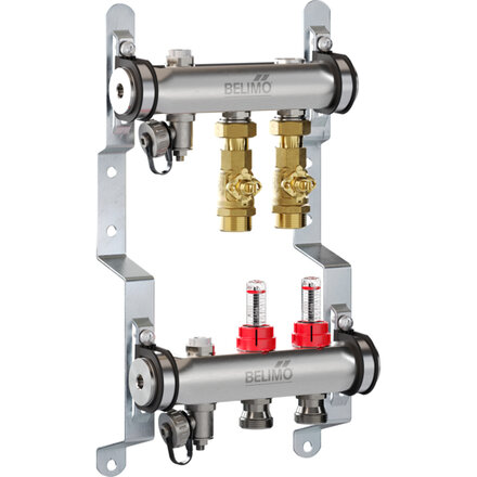EM-ECQ-02F - Belimo Energieverdeler, Zones 2, ps 600 kPa, Mediumtemperatuur 2...70°C