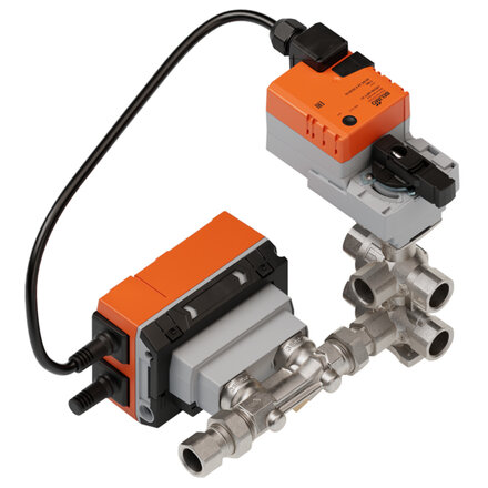 EP020R6+BAC - Belimo Elektr. 6-weg PI-CCV EPIV, AC/DC 24 V, BACnet MS/TP, Modbus RTU, MP-Bus, 2...10 V, DN 20, Rp 3/4", PN 16, V'nom 2500 l/h