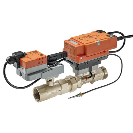 EV040R2+MID - Elektr. 2-weg PI-CCV Belimo Energy Valve™ MID / EN 1434, DN 40, Rp 1 1/2" / G 2", V'nom 2.78 l/s
