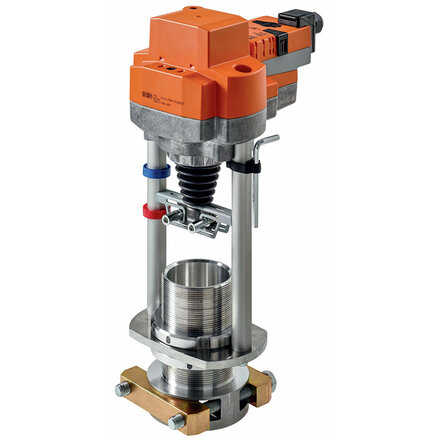 EV24A-MP-RE - Belimo Regelafsluiteraandrijving (RetroFIT+), 2500 N, AC/DC 24 V, MP-Bus, 2...10 V, 188 s (113...188 s), Slag 50 mm, Aansluitklemmen