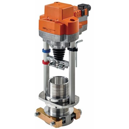 EV24A-RE - Belimo Regelafsluiteraandrijving (RetroFIT+), 2500 N, AC/DC 24 V, open/dicht, 3-punts, 188 s, Slag 50 mm, IP54, Aansluitklemmen