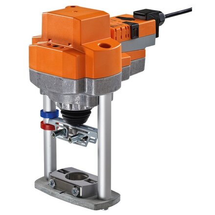 EV24A-SR-TPC - Belimo Regelafsluiteraandrijving, 2500 N, AC/DC 24 V, 2...10 V, 150 s, Slag 40 mm, IP54, Aansluitklemmen met kabel