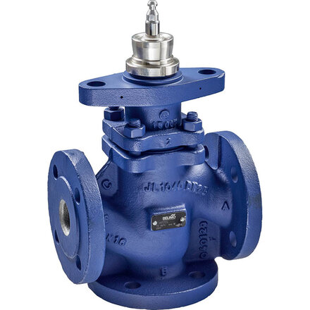 H7125S - Belimo Regelafsluiter, 3-weg, DN 125, Flens, PN 16, ps 1600 kPa, Kvs 220 m³/h, Mediumtemperatuur 5...150°C
