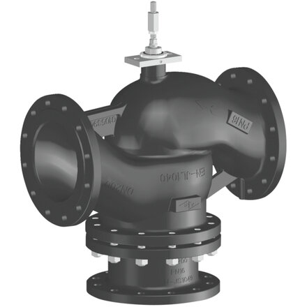 H7200W630-S7 - Belimo Regelafsluiter, 3-weg, DN 200, Flens, PN 16, ps 1600 kPa, Kvs 630 m³/h, Mediumtemperatuur -10...120°C