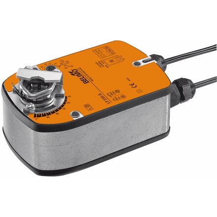 LF230-S - Belimo Roterende aandrijving met veiligheidsfunctie, 4 Nm, AC 100...240 V, open/dicht, 75 s, 1x SPDT, IP54