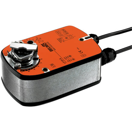 LF24-S - Belimo Roterende aandrijving met veiligheidsfunctie, 4 Nm, AC/DC 24 V, open/dicht, 75 s, 1x SPDT, IP54