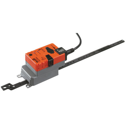 LH24A-MP300 - Belimo Lineaire aandrijving, 150 N, AC/DC 24 V, MP-Bus, 2...10 V, 150 s (70...270 s / 100 mm), Slag 300 mm, IP54