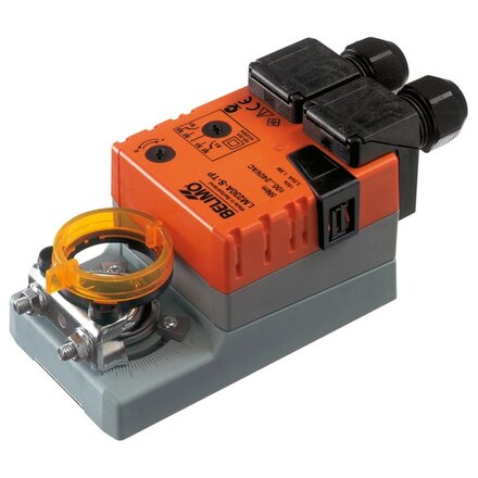 LM230A-S-TP - Belimo Roterende aandrijving, 5 Nm, AC 100...240 V, open/dicht, 3-punts, 150 s, 1x SPDT, IP54, Aansluitklemmen