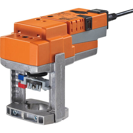 LV24A-MOD - Belimo Regelafsluiteraandrijving, 500 N, AC/DC 24 V, BACnet MS/TP, Modbus RTU, MP-Bus, 2...10 V, 150 s (90...150 s), Slag 15 mm, IP54