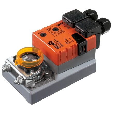 NM24A-S-TP - Belimo Roterende aandrijving, 10 Nm, AC/DC 24 V, open/dicht, 3-punts, 150 s, 1x SPDT, IP54, Aansluitklemmen