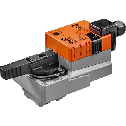 NR24A-SR-TP - Belimo Roterende aandrijving, 10 Nm, AC/DC 24 V, 2...10 V, 90 s, IP54, Aansluitklemmen