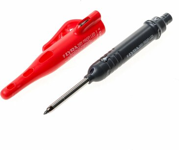 Lyra dry Profi Markeerpotlood met LED/ bouwmarker L4494302