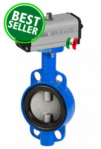 2109 - Vlinderklep Wafer PN16 + DA