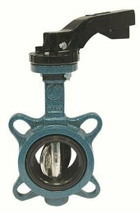 V389 - Vlinderklep wafer PN16 - Lockable