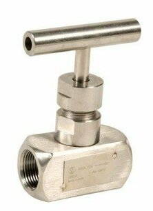 V705 Naaldafsluiter Handbediend- RVS316 PN400 BSP