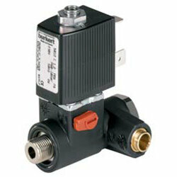 552283 - G1/4 x 6mm 24VDC DIN-B -Burkert 3/2 Magneetventiel