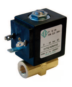 21TG2KR0V40 ODE Magneetventiel - Solenoid Valve 1/4''