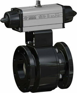 Thor Split Body carbon steel, A105 Omal Kogelkraan,pneumatisch bediend,SR,  - G8 - DN200 / PN 40 ST115J03CAB0BGMNV00BAFWA0