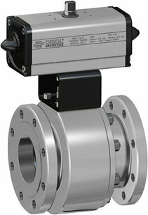 Thor Split Body ,RVS ,  Omal Kogelkraan,pneumatisch bediend,DA,  - G6 - DN150 / ANSI 300 DT114204ABA0AEMNV000AFRA0