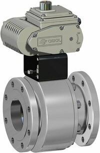 Thor Split Body ,RVS ,  Omal Kogelkraan,Elektrisch Bediend,electric actuator  - G4 - DN100 / PN 16 ET112E03ABA0AEQNV000AMNA0