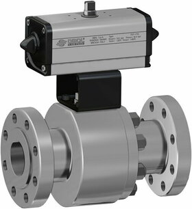 Thor Split Body ,RVS ,  Omal Kogelkraan,pneumatisch bediend,DA,  - G3/4 - DN20 ,63,Bar/ pn 63,-100 DT105N03ABA0ADMRV000AFDA0