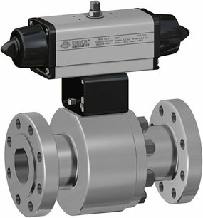 Thor Split Body ,RVS ,  Omal Kogelkraan,pneumatisch bediend,SR,  - G3 - DN80 / ANSI 600 ST111404ABA0AEMNV000AFMA0