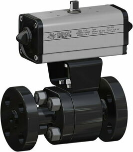 Thor Split Body carbon steel, LF2  Omal Kogelkraan,pneumatisch bediend,DA,  - G1/2 - DN15 / ANSI 900-1500 DT104904CBE0AIMRV00BAFDA0