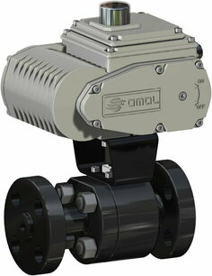 Thor Split Body carbon steel, A105 Omal Kogelkraan,Elektrisch Bediend,electric actuator  - G1 - DN25 / ANSI 900-1500 ET106904CAA0AGMRV00BAMIG0