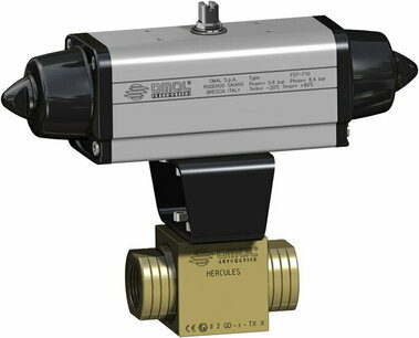 HERCULES High Pressure - High Cycle carbon steel, Omal Kogelkraan - valve,pneumatisch bediend,SR,  ,bspp , - G3/8 - DN10 / ,500,500 Bar SHA5BABAB03AFEA0