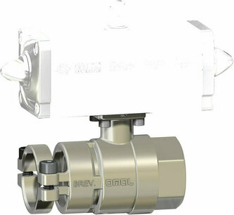 D122 ,Messing,-,free shaft, - G1 1/4 - DN32 / PN 10 V122N997