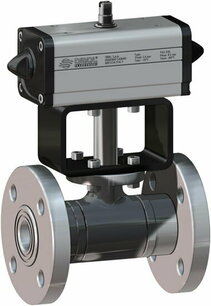 V406 ,RVS ,  Omal Kogelkraan,pneumatisch bediend,DA,  - G2 - DN50 / PN 40 DG406H069