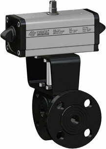 V545 carbon steel, A105 Omal Kogelkraan,pneumatisch bediend,DA,  - G4 - DN100 / PN 16 DG545H072