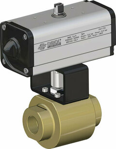 KRATOS high cycle carbon steel, A105 Omal Kogelkraan,pneumatisch bediend,DA,  ,bspp , - G1/2 - DN15 / 6000  PSI DKR04G00CB4DA0DDD00ZAFDA0