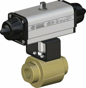 KRATOS high cycle carbon steel, A105 Omal Kogelkraan,pneumatisch bediend,SR,  ,bspp , - G1/4 - DN8 / 6000  PSI SKR02G00CB4DA0DDD00ZAFGA0