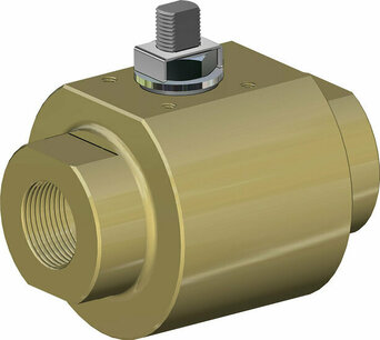 KRATOS high cycle non self-lubricating media ,carbon steel, A105 Omal Kogelkraan,free shaft, npt, - G1/4 - DN8 / 6000  PSI VKR02N00CB4DA0PDD00Z