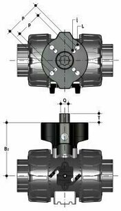 PQCE adaptor PVC PQCE