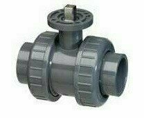 PVC kogelkraan 2-weg ISO-top 311614