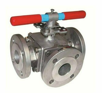 V455/6 - RVS kogelkraan PN16 L/T 94V455