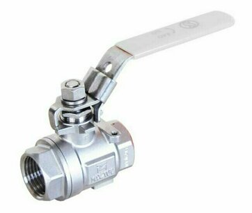 V405 - Kogelkraan RVS - Zuurstof 947143