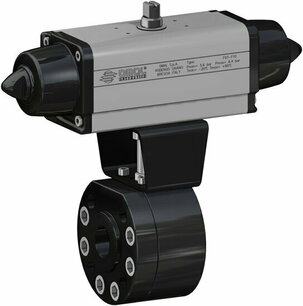 Magnum Split ,wafer ,carbon steel, A105 Omal Kogelkraan,pneumatisch bediend,SR,  - G2 - DN50 / ANSI 600 SM409401CAB0AAMNV00BAFKA0