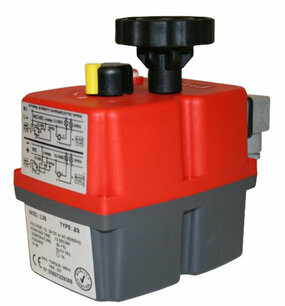 J+J J4C model S35 / 3-Posities (0-90-180°)  Elektrische aandrijving