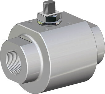 KRATOS high cycle non self-lubricating media ,RVS,  ,Kogelkraan,Free Shaft, ,NPT,G1/4 - DN8,6000 PSI,400Bar,400,