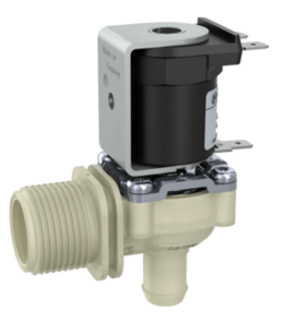 AuK Müller Kunststof magneetventiel - 1.010.115 - Enkel haaks