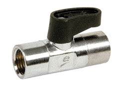 V102 - Mini kogelkraan PN16