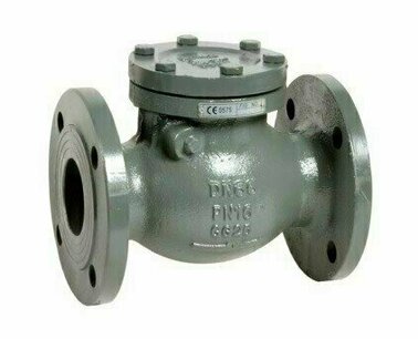 C335/36 - Terugslagklep GG25 PN16 - Scharnierend