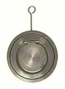 C340 - Terugslagklep  RVS PN16 - Wafer