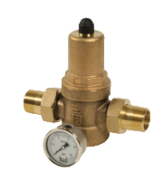 P100 - Reduceerventiel Brons BSP