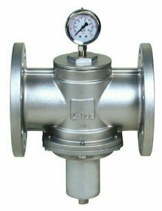 P311 - Reduceerventiel PN16 RVS Flens